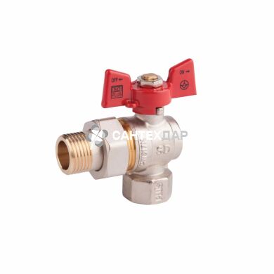 Кран-американка SD PN40 1/2" угловой