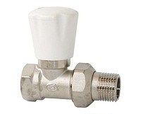 Кран радиаторный Gross 1/2" прямой верхний
