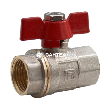 Кран шаровый FADO Modern PN30 3/4" ВВ бабочка