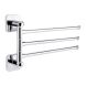 Держатель полотенец GF Italy 2713 тройной поворотный хром