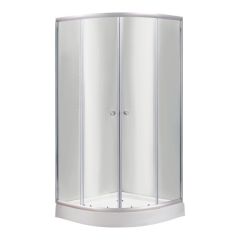 Душова кабіна Lidz Latwa 90x90 низький скло прозоре