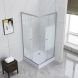 Душова кабіна Lidz Wiezak 100x80 низький скло Linie
