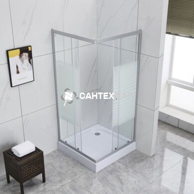 Душова кабіна Lidz Wiezak 100x80 низький скло Linie
