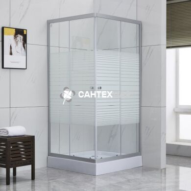 Душова кабіна Lidz Wiezak 100x80 низький скло Linie