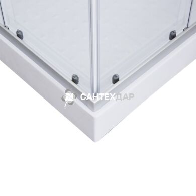Душова кабіна Lidz Wiezak 100x80 низький скло Linie