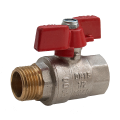 Кран кульовий Fado NEW 1/2" ЗВ метелик