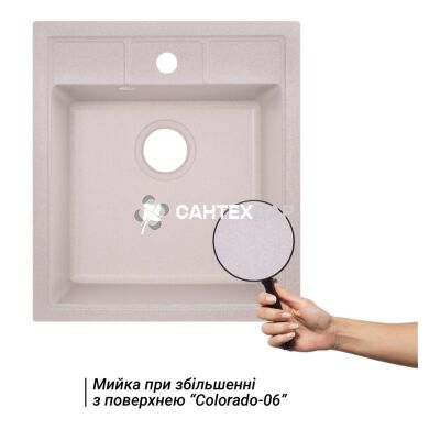 Мийка кухонна Lidz 460х515/200 COL-06