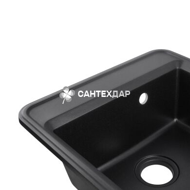 Мийка кухонна Qtap CS 5151 Black