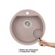 Мийка кухонна Qtap CS D510 BEI