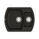 Мойка кварцевая Vankor Norton NMP 03.63 Black + сифон