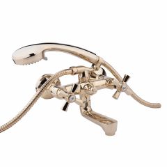 Смеситель для ванны буксовый Q-Tap Liberty ORO 140-2