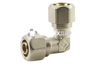 Угол металлопластиковый обжимной FADO 20х20 мм