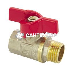 Кран шаровый АБ 1" НВ бабочка