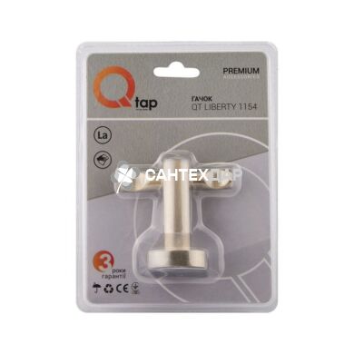 Крючок настенный QT Liberty ANT 1154 двойной
