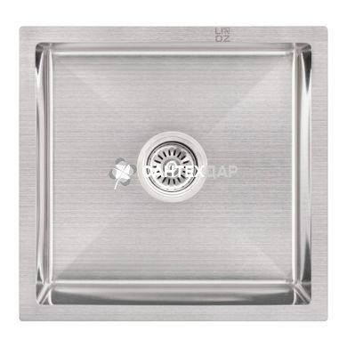Кухонна мийка нержавіюча Lidz H4745 Brush 3.0/1.0 мм