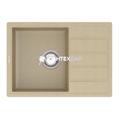 Мойка кварцевая Vankor Easy EMP 02.62 Safari + сифон