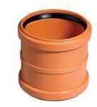 Муфта ПВХ зовнішньої каналізації Ostendorf сполучна 160 мм