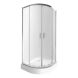Набор Qtap душевая кабина Taurus CRM1099AC6 Clear + поддон Uniarc 309915