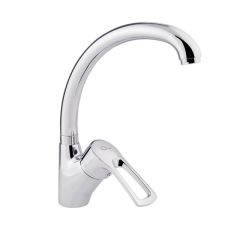 Смеситель кухонный на гайке Q-Tap Hansberg CRM 007F