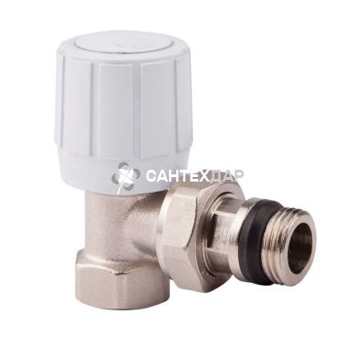 Кран радиаторный Icma 1/2" угловой верхний №951