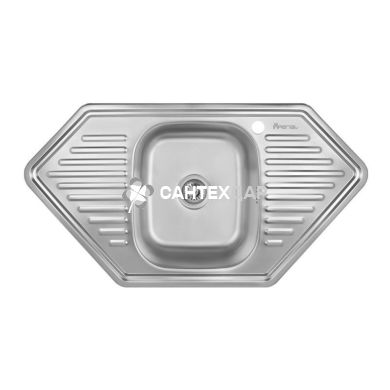 Мойка кухонная Imperial нержавейка 9550-D Decor 0,8 мм