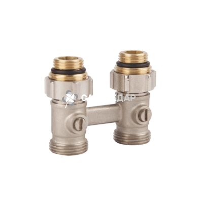 Узел нижнего подключения SD Forte 3/4" х 1/2" шаровый прямой