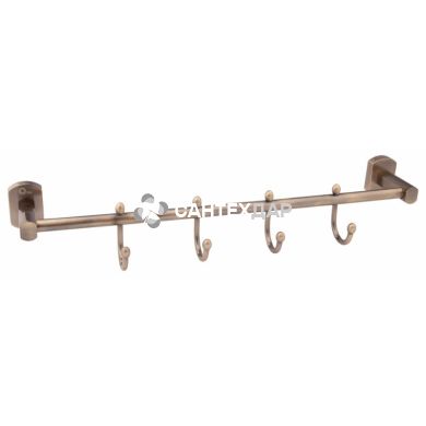 Держатель полотенец QT Liberty ANT 1154-4 4 крючка