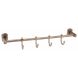 Держатель полотенец QT Liberty ANT 1154-4 4 крючка