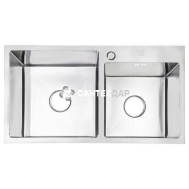 Кухонная мойка Lidz H7843 Brush 3.0/1.0 мм