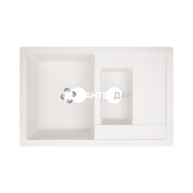Мойка кухонная Lidz 780x495/200 WHI-01