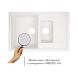 Мойка кухонная Lidz 780x495/200 WHI-01