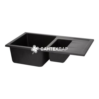 Мойка кухонная Qtap CS 7648 BLA