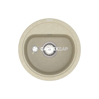 Мийка кварцева Vankor Lira LMR 01.44 Beige + сифон