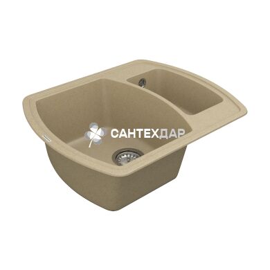 Мойка кварцевая Vankor Norton NMP 03.63 Safari + сифон