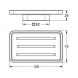 Мыльница Grohe Selection Cube 40806000