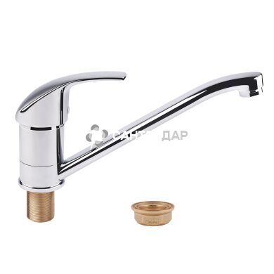 Смеситель для кухни Potato P4907B-40 на гайке