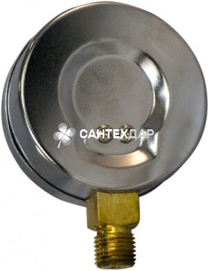 Термоманометр FADO вертикальный 1/2" 120°С 6 бар