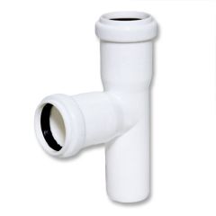 Тройник ПП внутренней канализации Ostendorf 32/32х87&deg; белый