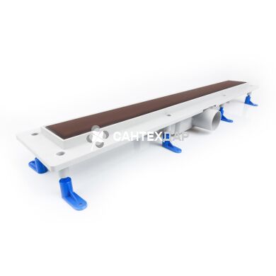 Душевой канал Styron STY-G2-70 решетка стекло 700 мм parsol brown сухой затвор