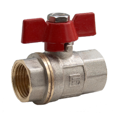 Кран шаровый FADO Modern PN30 1/2" ВВ бабочка