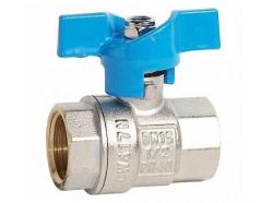 Кран шаровый Gross Optimal 1" ВВ бабочка