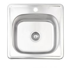 Кухонная мойка Lidz 4848 Satin 0,6 мм