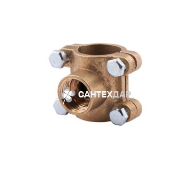 Врезка латунная KD 1"