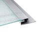 Душовий бокс Lidz TANI 90x90.FR низький скло Frost стінки білі