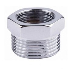 Футорка латунная FADO1x3/4 НВ хром