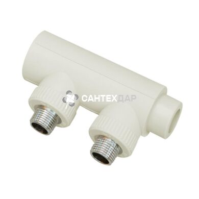 Коллектор наборной PPR Blue Ocean 40х1/2" НР 2 выхода