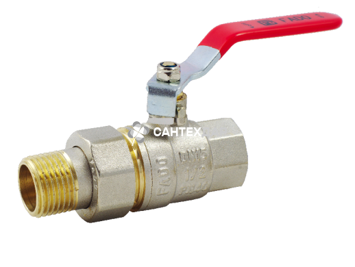 Кран кульовий Fado NEW 1 1/4" американка пряма ручка