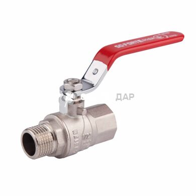 Кран шаровый SD Forte 1/2" НВ ручка