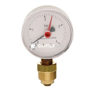 Манометр Icma 1/2" 6 bar нижнее подключение №255
