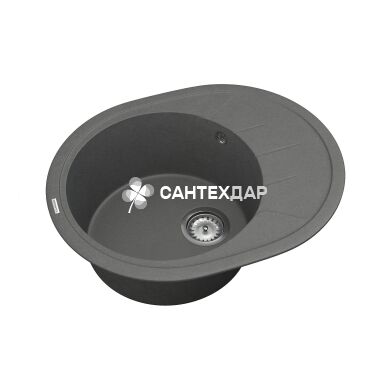 Мийка кварцева Vankor Sity SMO 02.61 Gray + сифон